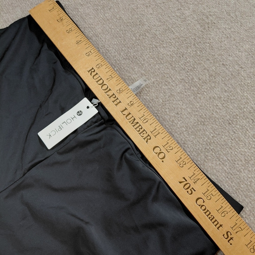 Hollipick Womens Swim Cover-Up Pants Deep Black Size 18W Plus NEW - Picture 4 of 10